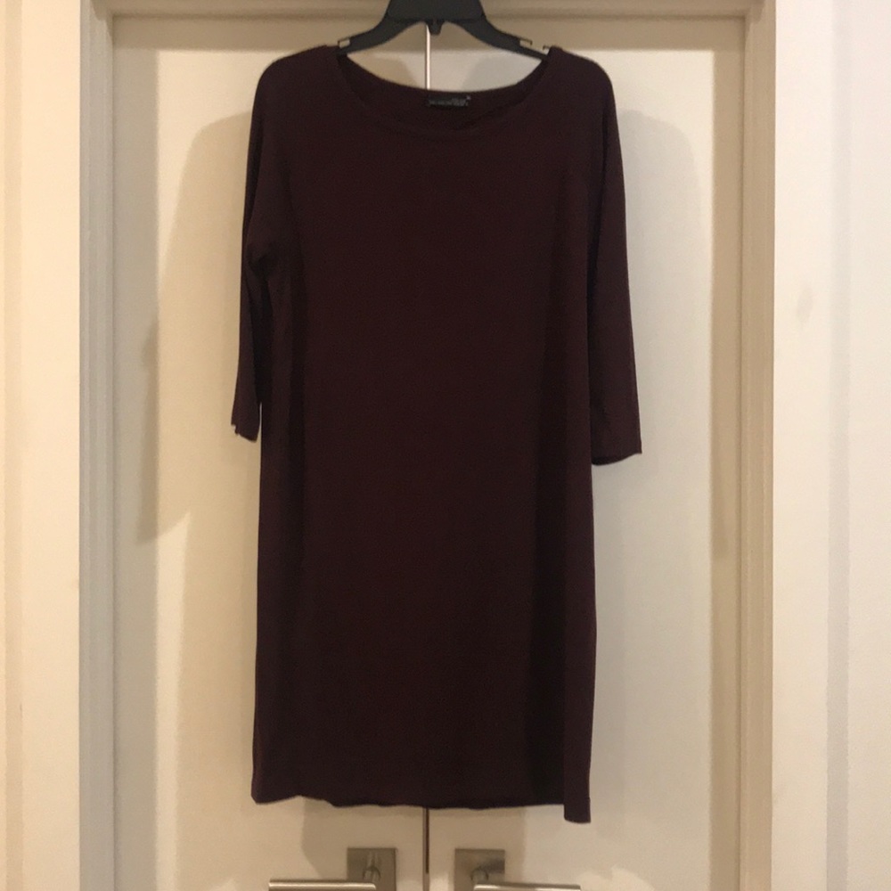 Burgundy Dress